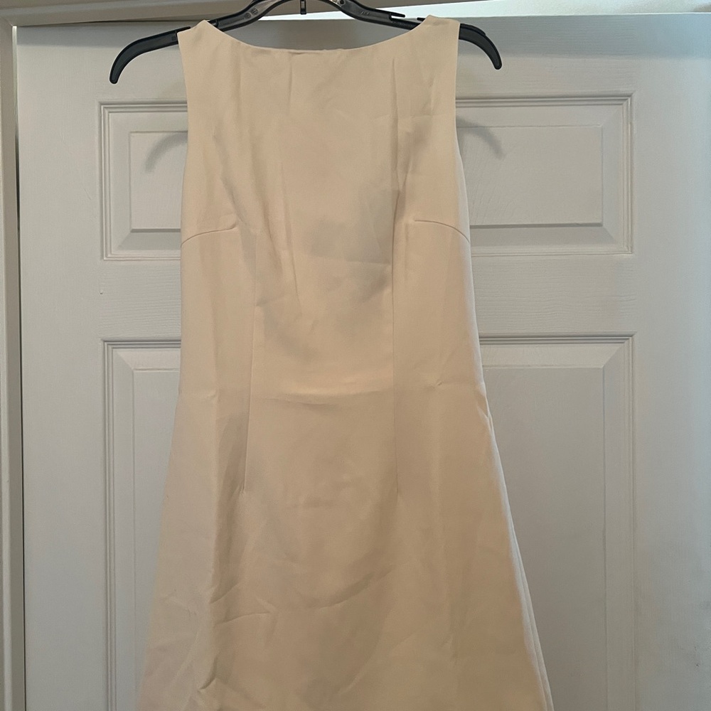 Fashion Nova Cream A-Line Wedding Dress